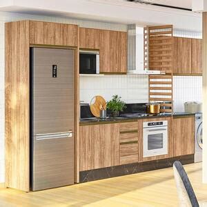 Cozinha Modulada Pe As Em Mdf Kali Premium Cj Nicioli Leroy Merlin