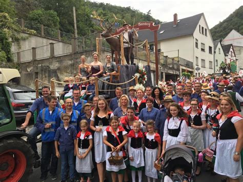 Weinfest Bernkastel Kinheim Mosel Gemeinschaft Erleben An