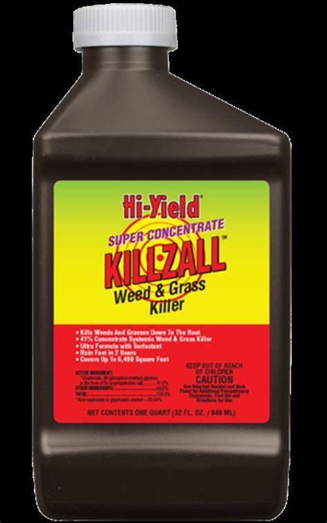 Hi Yield Super Concentrate Killzall Weed And Grass Killer 1 Qt 732221336926 Ebay