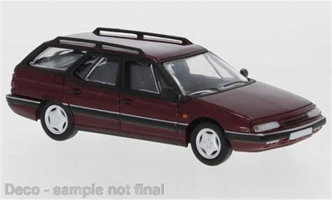 Modellino In Miniatura Citroen Xm Pcx Break Metallico Rosso