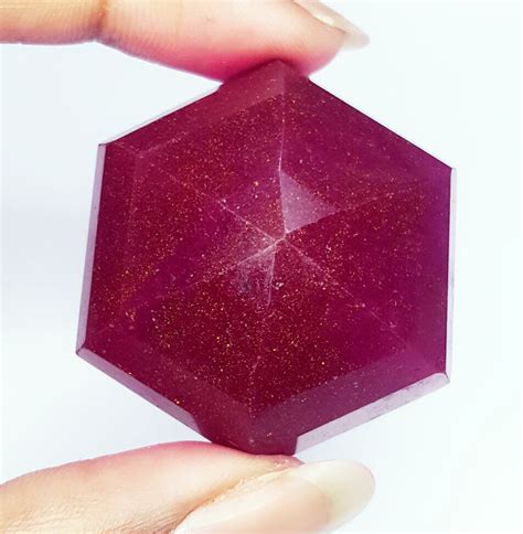 Natural Red Ruby 147 97 Ct Loose Gemstone Certified Opaque Huge Size