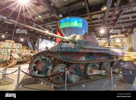 Royal Tank Museum Amman Jordan May Historical Nazi German