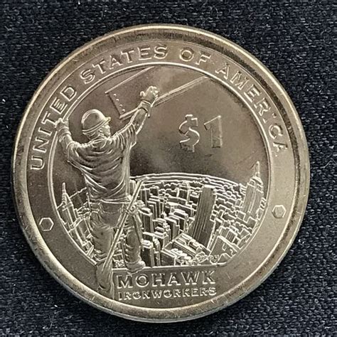 D Bu Native American Dollar Mohawk Iron Workers For