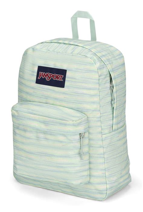 JanSport Super Break Backpack 70s Space Dye Fresh Mint Buy Bags