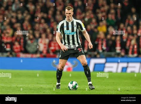 Dan Burn 33 Of Newcastle United In Action During The Game During The Carabao Cup Final Match