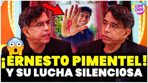 El Conmovedor Relato De Ernesto Pimentel Y Su Lucha Silenciosa Contra