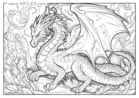 Free Printable Dragon Coloring Pages For Preschoolers Free Printable Hq