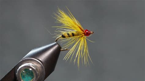 Yellow Hackle From Mary Orvis Marbury Favorite Flies YouTube