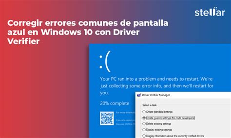 Corregir Errores Comunes De Pantalla Azul En Windows 10 Con Driver