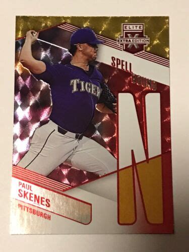 2023 Elite Extra Edition PAUL SKENES RC Spellbound N SP 4 Pirates