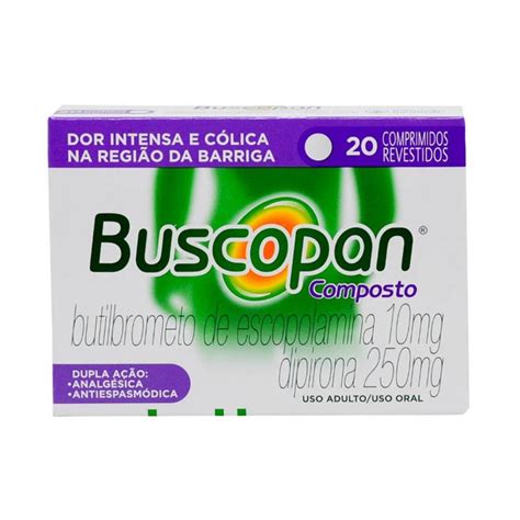 Comprar Buscopan Composto Mg Comprimidos Boehringer Otc