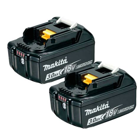 Makita Akku SET 2x BL1830B Li Ion 18 V 3 0 Mima De