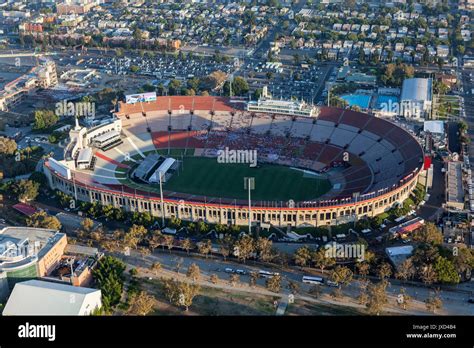 Los Angeles California Usa August 7 2017 Aerial View Of The