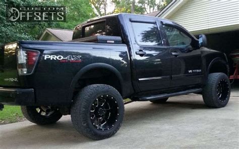 2011 Nissan Titan With 20x12 44 Gear Off Road Big Block And 35125r20 Toyo Tires Open Country