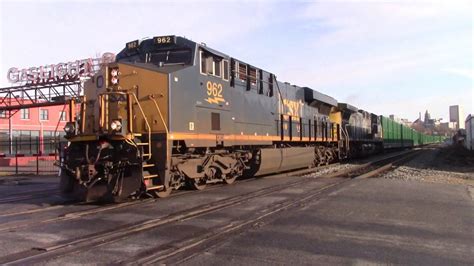 Csx Q West From Oak Island Nj Csao To Rocky Mount Nc At Bush St