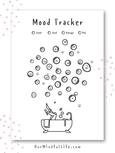 27 Free And Beautiful Mood Tracker Printables Our Mindful Life