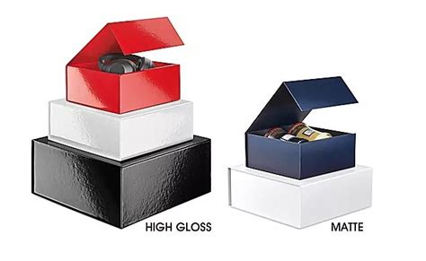 Custom Magnetic Box Packaging Golden Idea