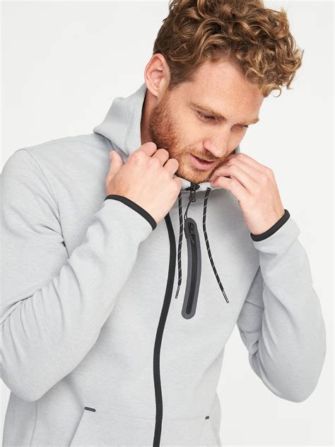 Dynamic Fleece Zip Hoodie For Men Old Navy