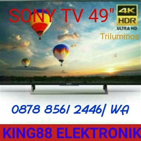 Jual Sony Tv Led Bravia K Hrd Ultra Hd Triluminos Kd X E