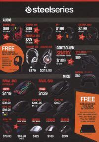 SteelSeries Page 1 Brochures From SITEX 2016 Singapore On Tech Show