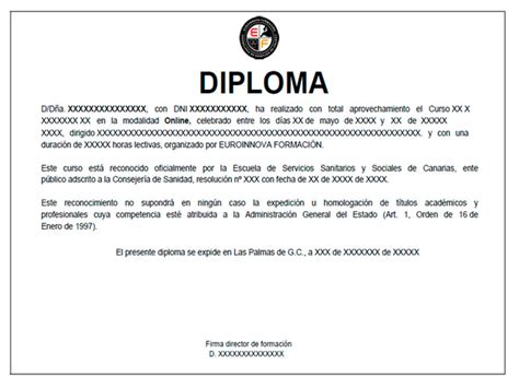 DIPLOMA DE AGRADECIMIENTO POR APOYO Web Oficial EUROINNOVA