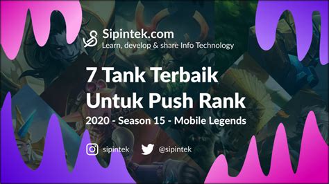 7 Tank Terkuat Mobile Legends Di Season 15 2020