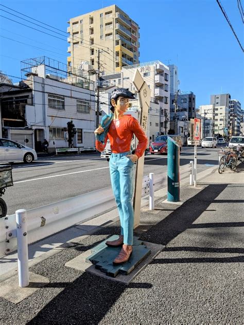 24127「あしたのジョー《立つんだ像》東京都台東区」泪橋からジョーを訪ねて約10分 【アラフィフ転勤族サラリーマン日記】akai