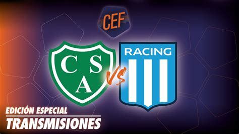 CEF MEGA TRANSMISIÓN EN VIVO GODOY CRUZ VS SAN LORENZO COLÓN VS