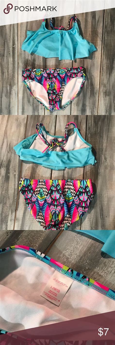 Nwot Girls Xhilaration Bikini Size Large Bikinis Xhilaration Girl