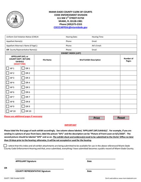 Fill - Free fillable Miami-Dade County Clerk of the Courts PDF forms