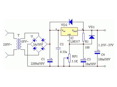 Lm317稳压电路 Word文档在线阅读与下载 无忧文档