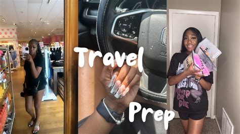 Travel Prep Vlog Hair Appt Nail Appt I Got My Braces Off Youtube