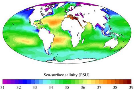 Aguas oceánicas características composición tipos ejemplos