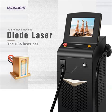 W Permanent Diode Laser Hair Removal Trio Waves Platinum Ice Diode