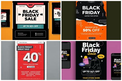 31 Exciting Black Friday Flyers To Announce Your Deals and Discounts ...