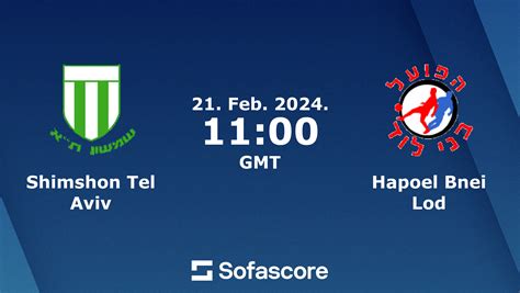 Shimshon Tel Aviv Vs Hapoel Bnei Lod Live Score H H And Lineups