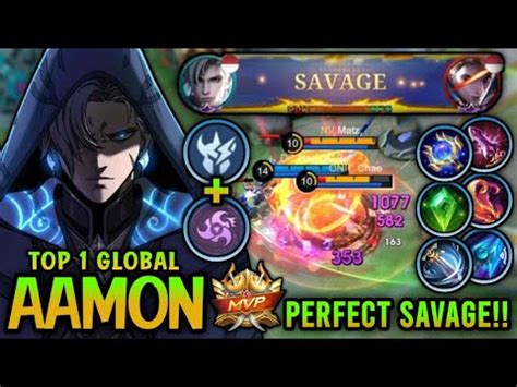 Aamon Savage 2024 Aamon Best Build 2024 Build Top Global Aamon