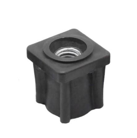 ᐉ Заглушка Steelfix 20х20 мм М8 внутрішня з металевою різьбою квадратна ...