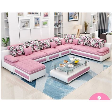 Furniture Sofa Minimalis Sofa Ruang Tamu Leter U Model Terbaru Dan