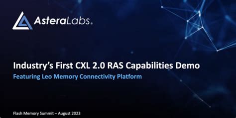 Demo Cxl Memory Pooling Astera Labs