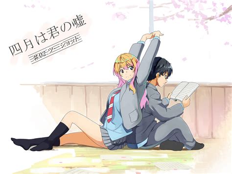 Shigatsu Wa Kimi No Uso Your Lie In April Wallpaper By Tomitayaki