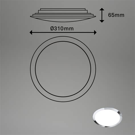 Plafoniera Led Da Esterni Ip Cromo Lampade It