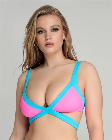 Agent Provocateur Bikini Top Online Sale Mazzy Womens Blue Pink