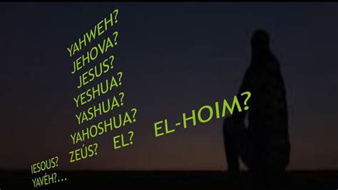 Yahweh Yehovah Yahve Jehova Y En EspaÑol Toma Unos Minutos De Tu