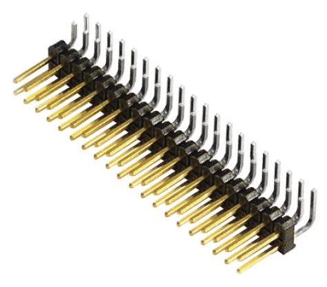 40 Pin 0 1 2 54mm Male Female SIL Header Socket Single Double Row