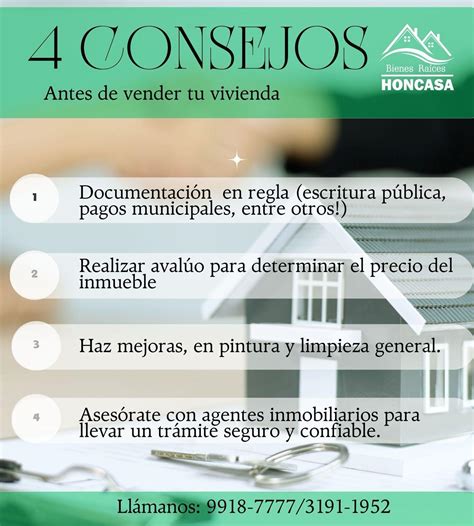 4 consejos antes de vender tu vivienda