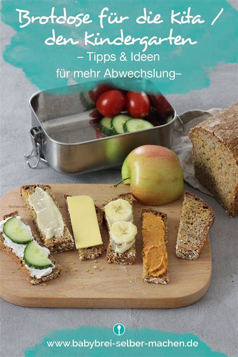 Jetzt wird es bunt Abwechslungsreiche Brotdosen Ideen für Kita