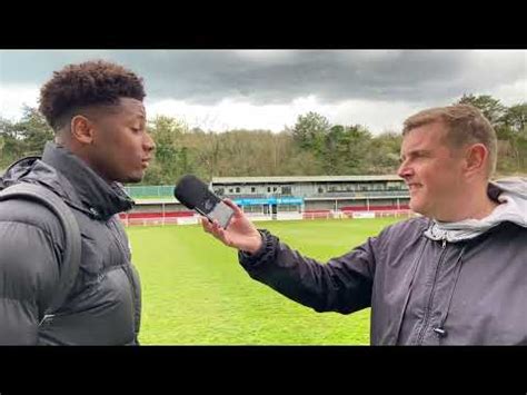 Player Reaction Alexis Andre Jr Post Maidenhead United YouTube