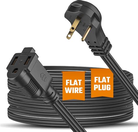 Flat Extension Cord Ft For Indoor Use By Bindmaster Ul Listed