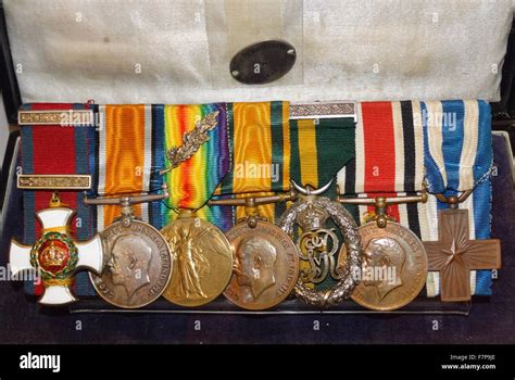 British army war medals. World war One Stock Photo - Alamy